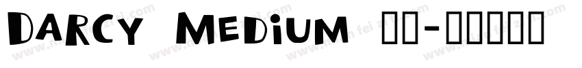 Darcy Medium 先生字体转换